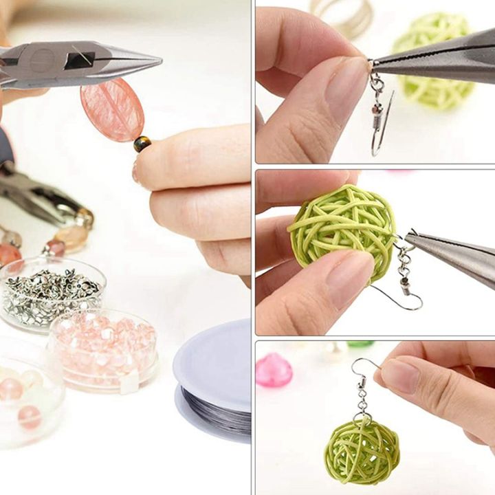 Jewelry%20Making%20DIY%20Bracelet%20Necklace%20Material%20Tool%20Pliers,Jewelry%20Set%20Getting%20Started,Bracelet,Earring%20Making%20Kit%20-%20Image%207