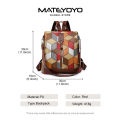 MATEYOYO Women Backpack Bohemia Backpacks Travel Shoulder Bag Fashionable Ladies Backpack Casual Simple Student Bags Laptop Backpacks Lightweight Anti-theft Backpacks. 