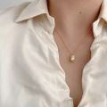 PONYKISS Real 925 Sterling Silver Pearl Irregular Geometry Choker Necklace For Women Classic Fine Jewelry Minimalist Accessories.