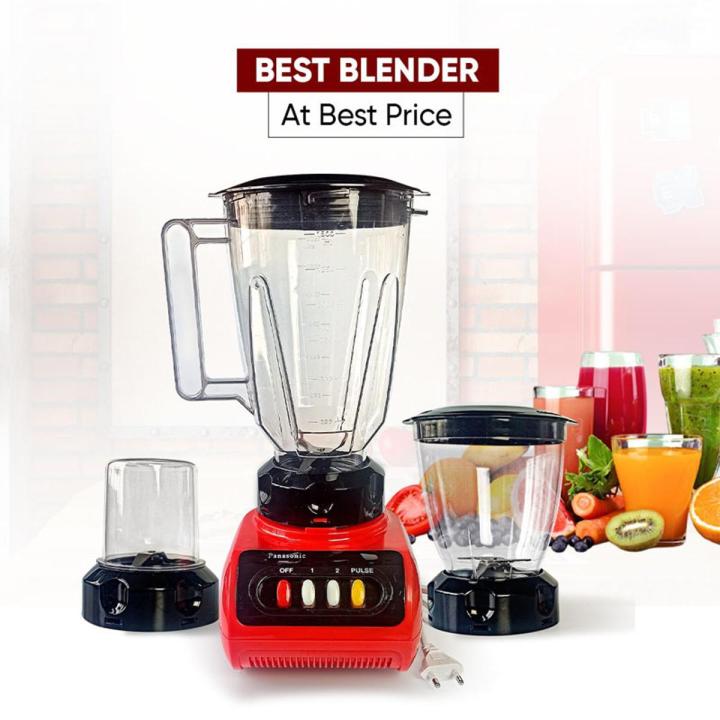 Japanese Panasonic 3 in 1 Blender. Blender with juicer and grinder. 3 in 1 Blender, Master Panasonic Blender(1 year warranty)