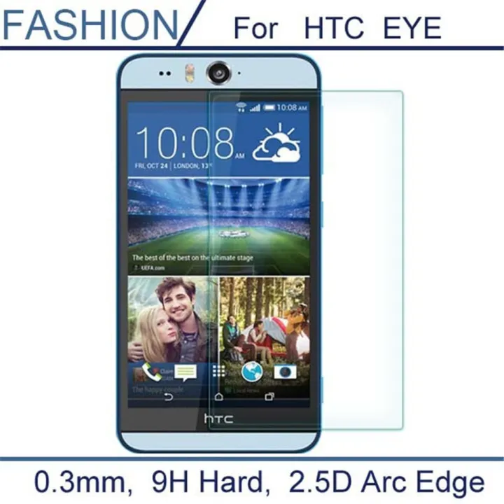 【VisioN Shop】Order message mobile model +  Premium Tempered Glass For HTC Desire EYE M910X Screen Toughened Film Guard