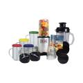Magic Bullet Blender - 21 Pcs Set - Silver and Black.