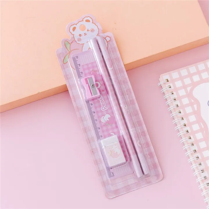 5Pcs/Set%20Pupils%20New%20Semester%20Children's%20Day%20Gifts%20Eraser%20Stationery%20Set%20Pencil%20Sharpener%20Pencil%20-%20Image%203