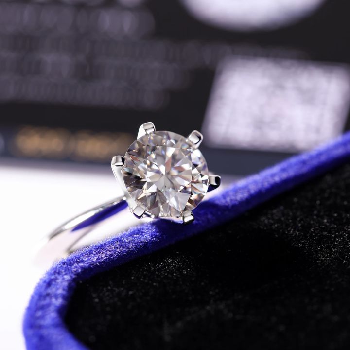 Classic%20Six%20Claw%20S925%20Silver%20Plated%20Simulation%20Diamond%20Cut%20Woman%20Ring%20-%20Image%203