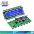 1602 (16x2) LCD Display with I2C/IIC interface Adapter Module - Blue Backlight. 