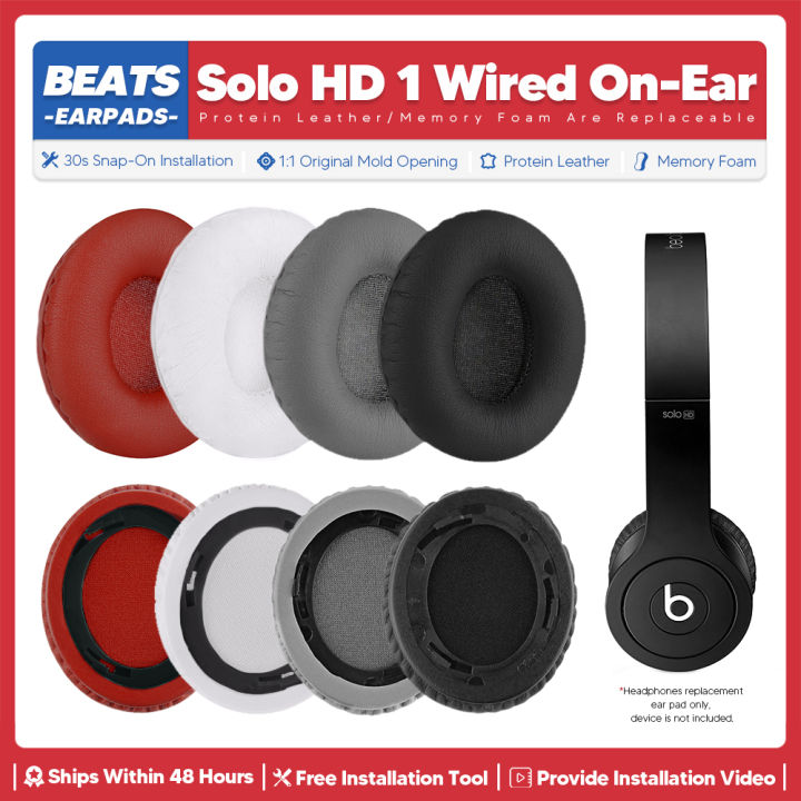 Replacement Ear Pads For Beats Solo HD On Ear Wired