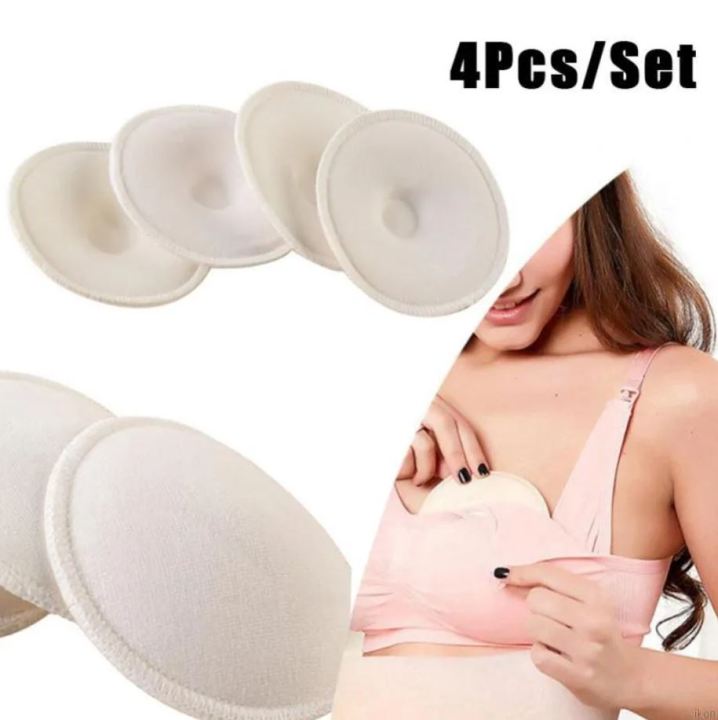 Baby%20Smile%20Soft%20Absorbent%20Washable%20Nursing%20Breast%20Pad%204pcs%20Set%20-%20Image%202