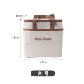 Thickened aluminum foil insulated bag, portable bento bag, with rice, rice packing, rice bag, cooler bag, lunch box bag, office worker lunch box.