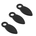 100Pcs Rotating Buttons Photo Frame Hooks Picture Frame Accessories Black with Screws. 