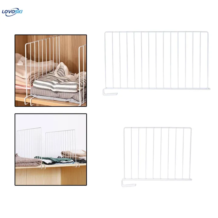 Closet%20Shelf%20Divider%20Closets%20Shelves%20Organizer%20Convenient%20Iron%20Shelf%20Divider%20Clothes%20Shelf%20Divider%20-%20Image%202