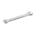 Silver Tone 5.5mm x 7mm U Shape Double Open-ended Wrench Tool. 
