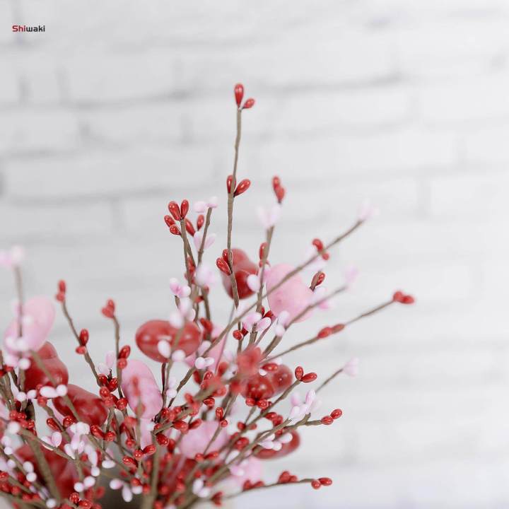 6Pcs%20Valentines%20Artificial%20Decor%20Floral%20Picks%2016.5inch%20Long%20for%20Home%20Office%20-%20Image%205