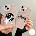 Trend Brand Stussy Case For Vivo Y11 Y17s Y12s Y15 Y16 Y36 Y100i Y20s Y35 Y30 Y21 V25 Y51 Y27 Y12i Y02 V27 Y22 Y33 Y27s Y17 Y20 Y31 V29 Y21s Y15s Y91 V25E Y91C Clear Soft Tpu Cover. 