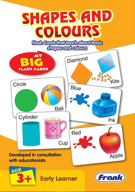 Frank Shapes And Colours - My Big Flash Cards For 3 Year Old Kids ...