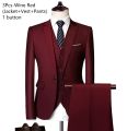 Wedding Suits For Men Blazers 3 Pieces Wedding Business 2 Sets Vest Pants Coats Formal Luxury Full Classic Jackets.