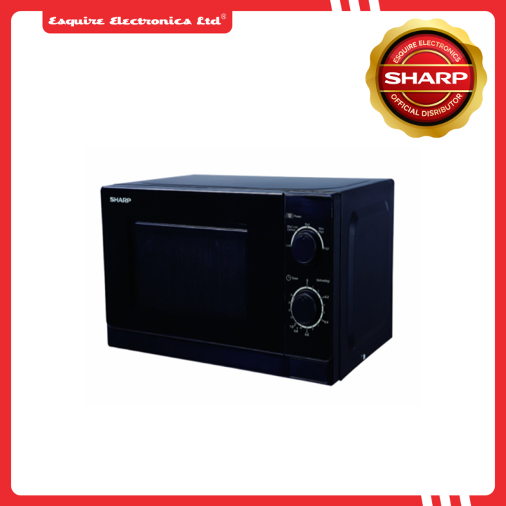 Sharp R-20A0(K)V Microwave Oven - 20 Liters in Black