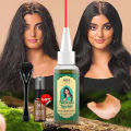 Ayurvedic Hair Growth Oil India Adivasi Organic Hair Growth Serum Anti Hair Loss Fast Regrowth Thicken Oils Hair Growth Products BruberryBeE. 
