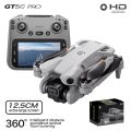 FLH NEW FPV GT50 4.3-inch screen RC Remot 720 HD Camera High Quality optical flow obstacle avoidance 4.3-inch screen control brushless dual WIFI  professional dronescámara. 