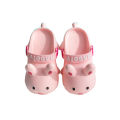 Wholesale kids bunny sandals for boys and girls baby wear indoor soft-soled anti-slip cartoon cute hole shoes in summer outside.