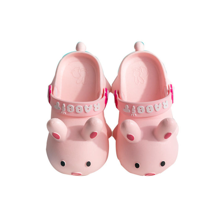 Wholesale%20kids%20bunny%20sandals%20for%20boys%20and%20girls%20baby%20wear%20indoor%20soft-soled%20anti-slip%20cartoon%20cute%20hole%20shoes%20in%20summer%20outside%20-%20Image%205