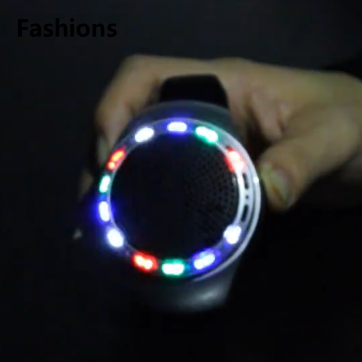 Fashions%202025%20Wrist%20Watch%20Speaker%20Cool%20Lighting%20Bluetooth-compatible%20Sports%20Music%20FM%20Radio%20USB%20Rechargeable%20Music%20FM%20Radio%20Box%20-%20Image%203