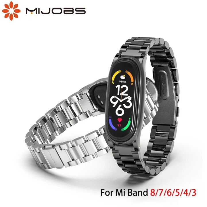 Metal Strap for Xiaomi Mi Band Stainless Bracelet on Mi