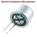 3Pcs- THT Electret Condenser Microphones 9mm Electret Condenser Mic Multipurpose Microphone Mini MIC Cartridge 2 Pin Leads. 