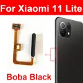 Fingerprint Sensor Flex Cable For Xiaomi Mi 11 Lite M2101K9AG Mi 11 Lite 5G M2101K9G Home Return Flex Ribbon With Power Button. 