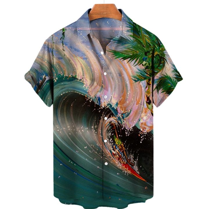 Summer%20Men's%20Shirts%20Hawaiian%20Lapel%20Short%20Sleeve%20Shirts%20for%20Men%20Beach%20Vacation%20Tops%20New%20Casual%20Male%20Blouse%20Fashion%20Clothes%20Tshirt%20-%20Image%206