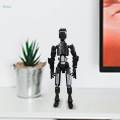 13 Action Figure Robot Dummies Action Figures for Collectibles Display DIY. 
