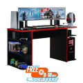 48 Inches Gamer Choice Large Monster Gamming Table Ready Setup Workstation Table for Strong Gamming & Editing.