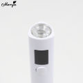 Monja Portable Mini Nail Dryer Lamp White Nail Art UV LED Flashlight with LED Screen Display Quick Dry Nail Light Nail Art Tools.