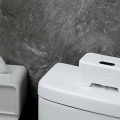 Automatic Toilet Flush Button White Toilet Flush Button Toilet Smart Sensor Flusher ExternalInfrared Flush Smart Toilet Flushing Sensor.