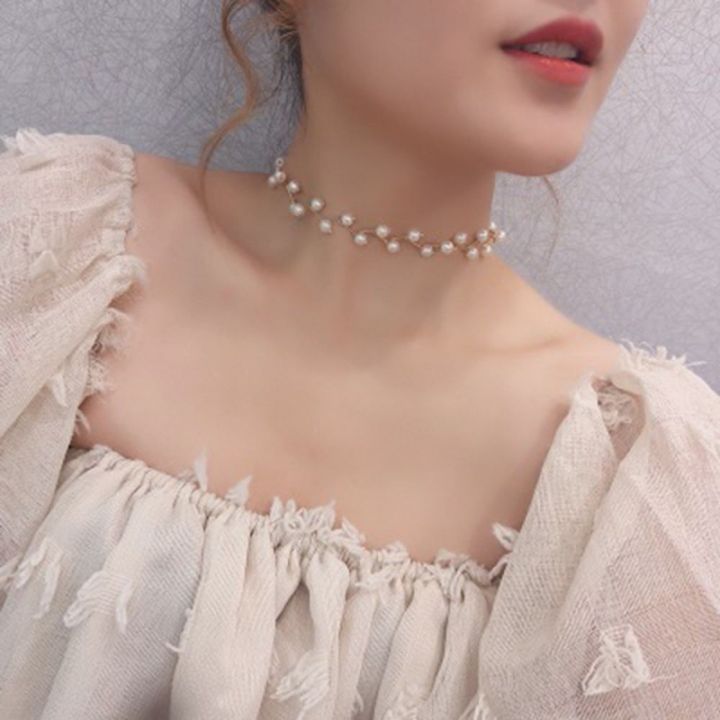 Korean%20Fashion%20Simple%20Wild%20Black%20Crystal%20Short%20Clavicle%20Chain%20Women%20Gold%20Charm%20Beaded%20Choker%20Necklaces%20for%20Women%20Girls%20Wedding%20Party%20Jewelry%20Gift%20-%20Image%208