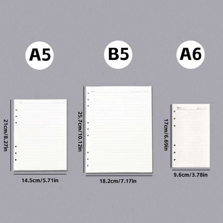 SF%20A6/A5%20Loose%20Leaf%20Notebook%20Refill%20Spiral%20Binder%20Inner%20Page%20Grid%20Blank%20Line%20Diary%20Agenda%20Planner%20School%20Stationery%20Office%20Supplies%20-%20Image%208
