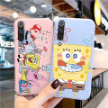 Funny Cartoon SpongeBob SquarePants Phone Case for Xiaomi Mi 9 Mi9 Lite A3 Cute Patrick Star Silicone TPU Soft Color Back Cover. 