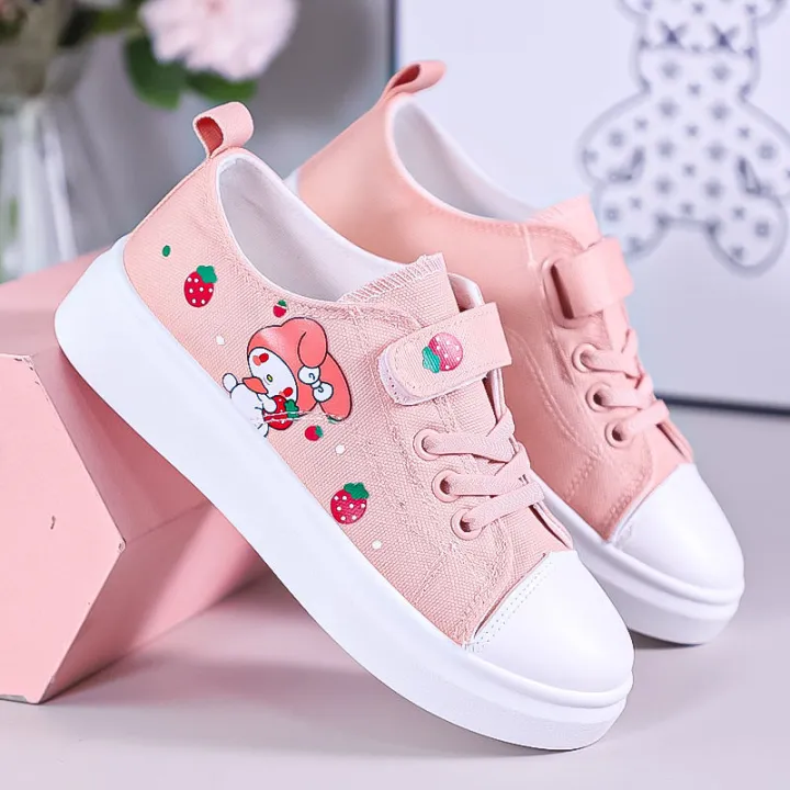 Sanrio%20Kuromi%20casual%20shoes%20girl%20canvas%20shoes%20my%20melody%20spring%20autumn%20sports%20shoes%20children's%20soft-soled%20sneakers%20skate%20shoes%20-%20Image%205