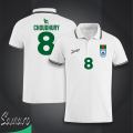Hamza Choudhury 8 Football Jersey For Men - Half Sleeve Collar Polo Choudhury 8 t shirt - Bangladesh Fan Jersey. 