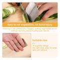 Stainless Steel Finger Protector Anti-cut Finger Guard Safe Vegetable Cutting Hand Protecter Kitchen Gadgets Kitchen Accessories. 