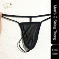 3 Pieces Men’s Low Rise Briefs Underwear Panties T-shaped Back pants Micro Thongs Underpants Lingerie Stylish & Fashionable Seductive T-Back Panties For Mans From Shilpiana By (Red, Black, White, Purple, Pink, Printed - Free Size). 