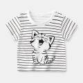 Children's Clothing T-Shirt Kids Clothes Boys Girls Summer Cartoon Tops Short Sleeve Clothes 100% Cotton Baby Clothing.