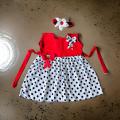 Baby Girls Fashionable Beautiful homemade Dress For 0-7 Years.