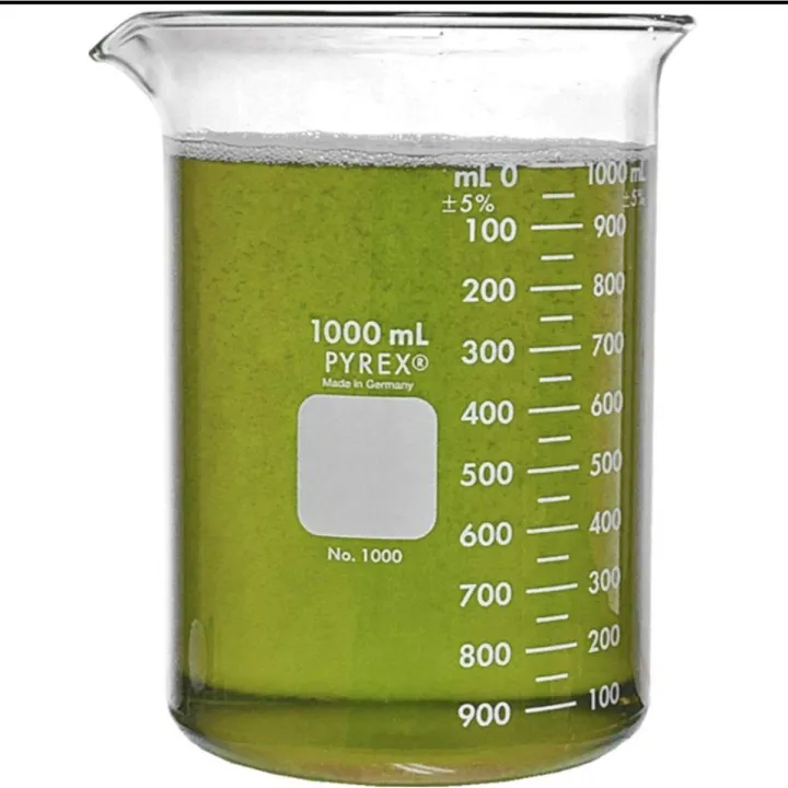 Pyrex / Duran 1000ml - 1L Glass 1 Liter Graduated Beaker