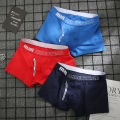Boxer Men's Underwear Men's Cotton Underpants Men's Pure Men's Underwear Shorts Underwear Boxer Shorts Cotton Solid Color. 