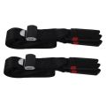 2X Adjustable Car Kids Safe Seat Strap Baby Isofix Latch Link Belt Anchor Holder. 