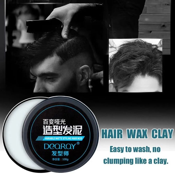 Men's%20Hair%20Styling%20Wax%20Fast%20Styling%20Powerful%20Shaping%20Clay%20100g%20Long-Lasting%20Fresh%20Fragrance%20Hair%20Gel%20U5B6%20-%20Image%202
