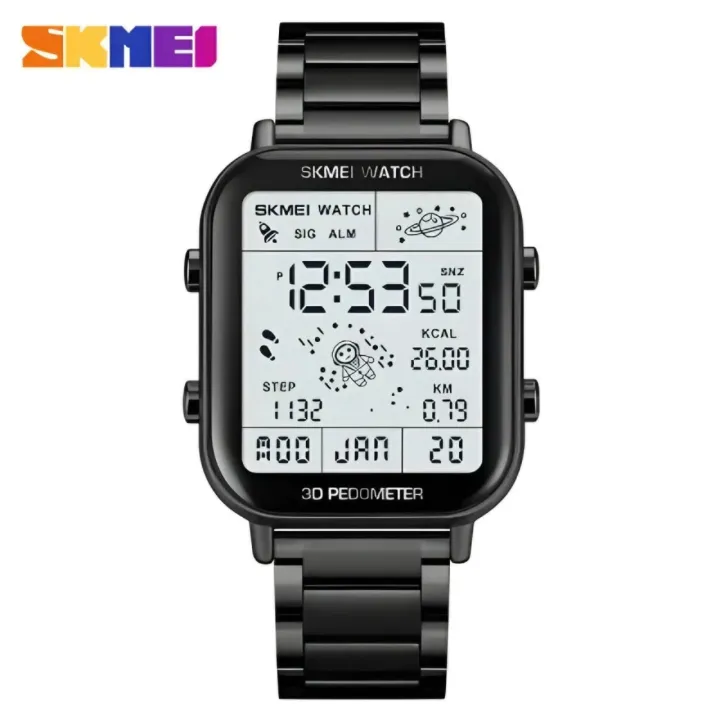 SKMEI%201888%20design%203D%20pedometer%20golden%20man%20digital%20watch%20costume%20Stainless%20steel%20rectangle%20vintage%20business%20wristwatch%20For%20Men%20-%20Image%207