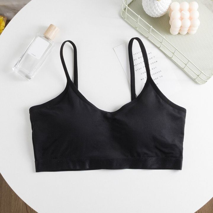 Pure%20Cotton%20for%20Women%20Underwear%20Solid%20Seamless%20Bra%20with%20Pads%20Push%20Up%20Fixed%20Cup%20Tops%20Bralette%20Brassiere%20Beautiful%20Back%20Vest%20-%20Image%202