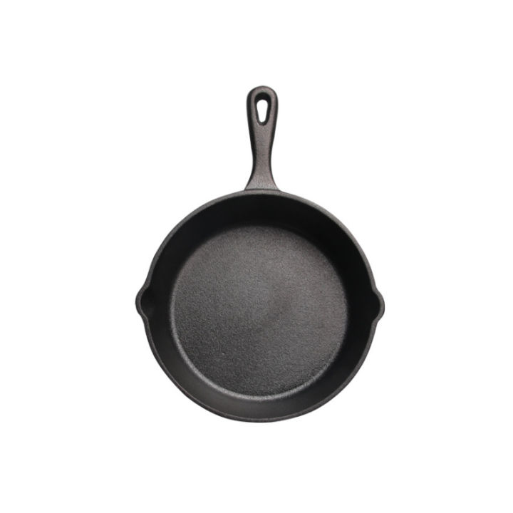 14cm/16cm/20cm/26cm%20Cast%20Iron%20Pan%20Pre-Seasoned%20Cast%20Iron%20Frying%20Pan%20Cookware%20-%20Image%203