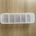 See-Through Charge Cable Organizer Box Data Cable Management Box USB Storage Box Small Desk Accessories Organizer and Storage Fayshow. 